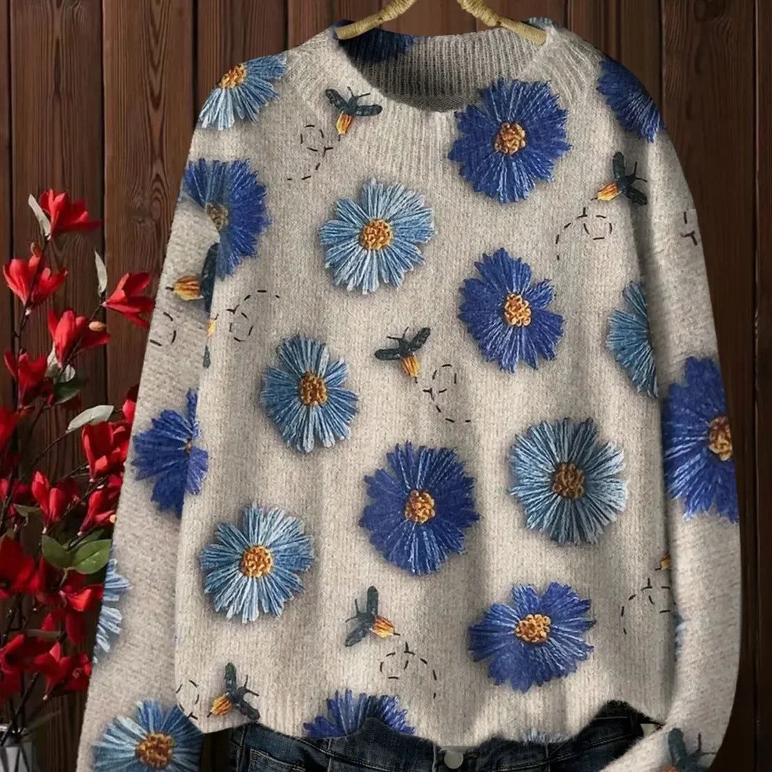 Long Sleeve Knitted Pullover Jumper