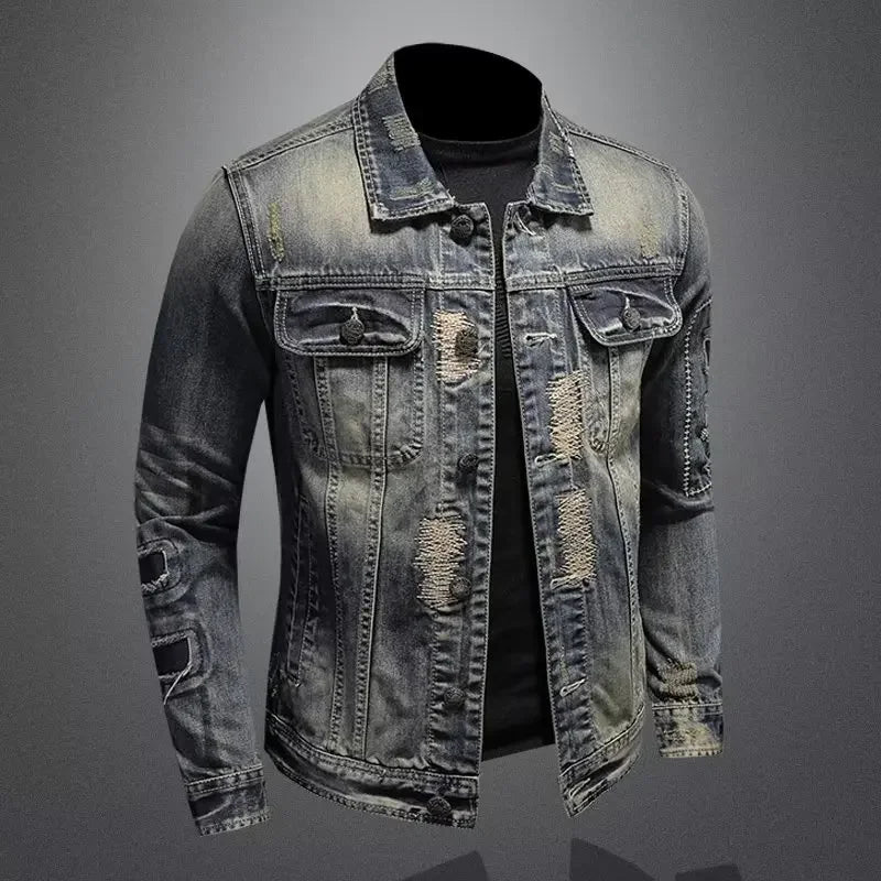 Denim Cargo Jacket