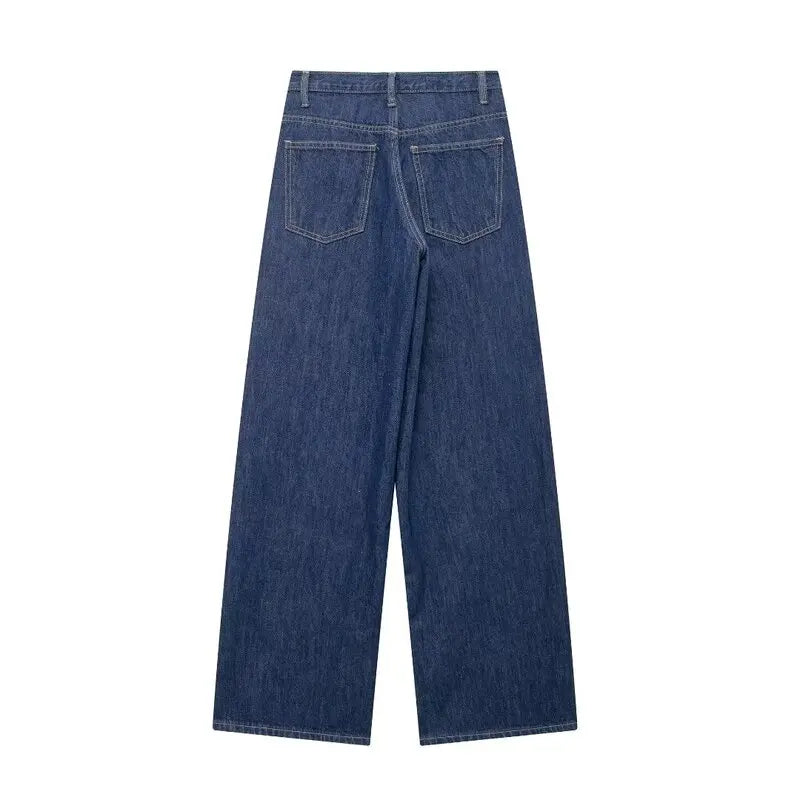 High Waist Wide Leg Jeans