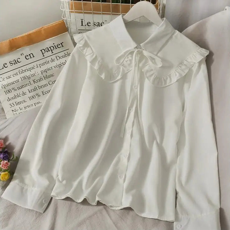 Ruffle Blouse Shirt