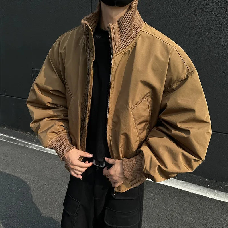 Oversized Bomber Jacket