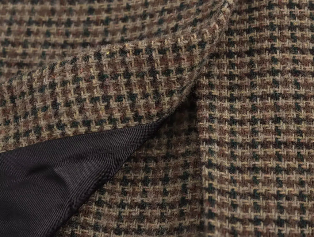 Plaid Wool Blend Suit