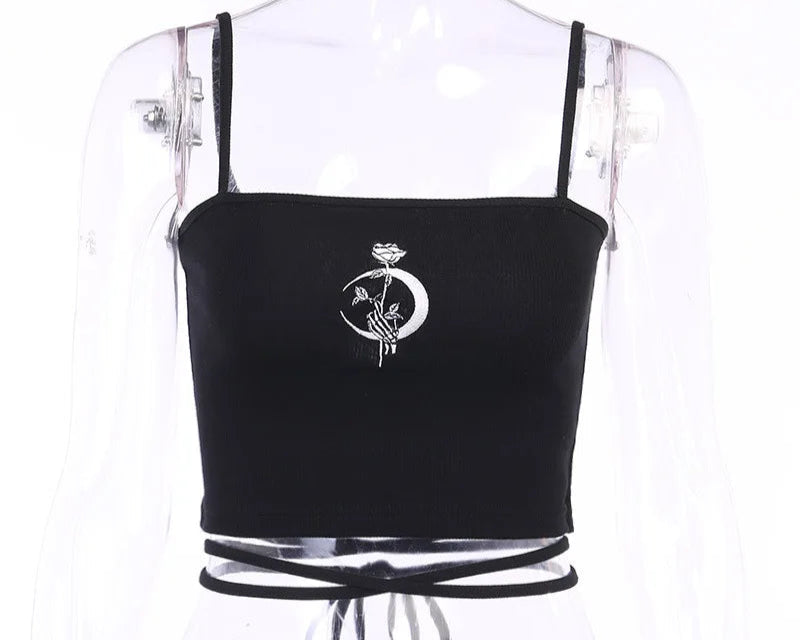 Gothic Crop Cami Top