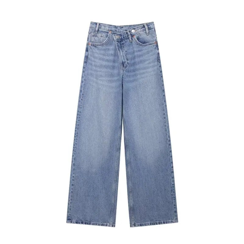 High Waist Wide Leg Jeans
