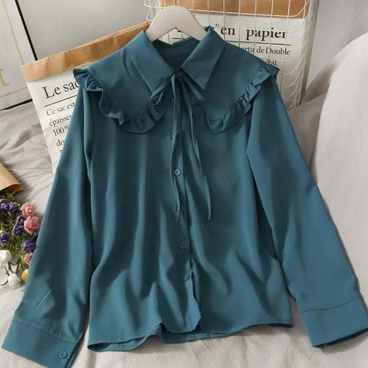 Ruffle Blouse Shirt