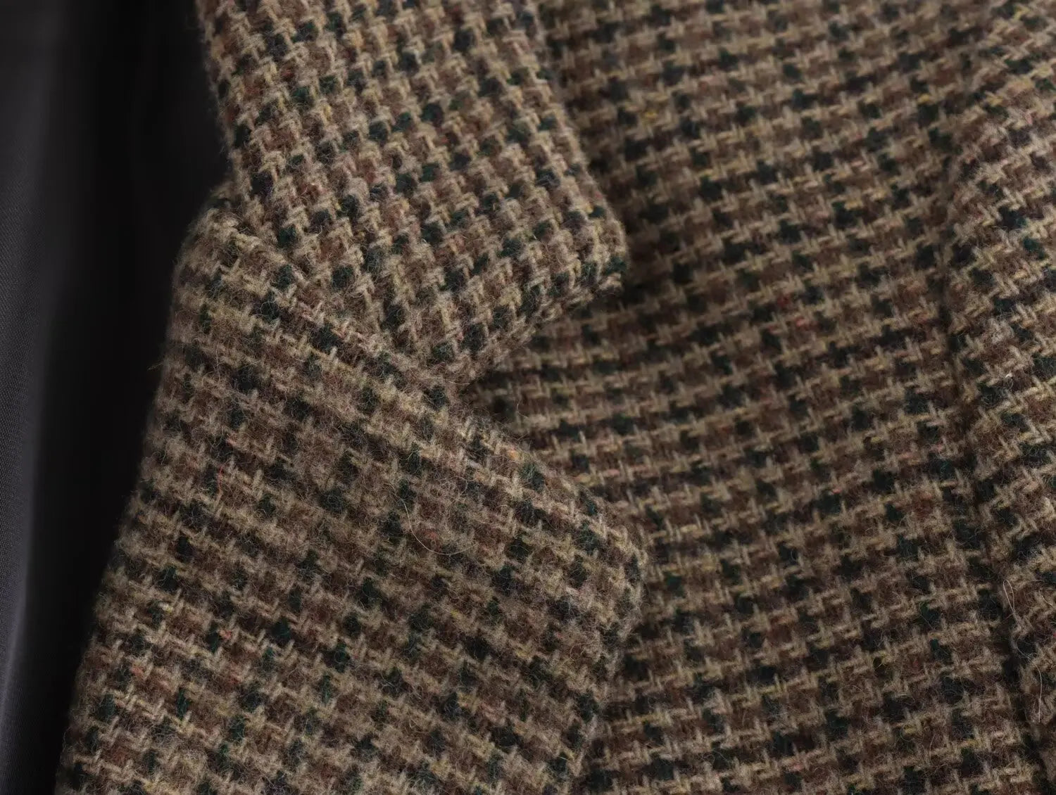 Plaid Wool Blend Suit