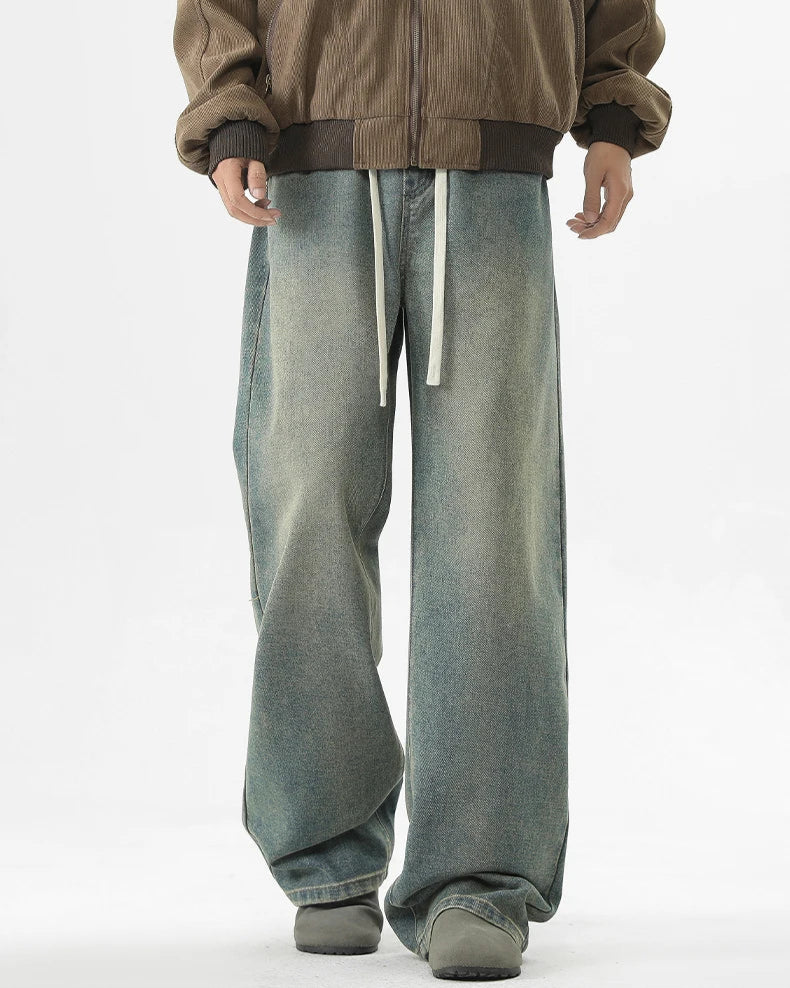 Distressed Loose Jeans