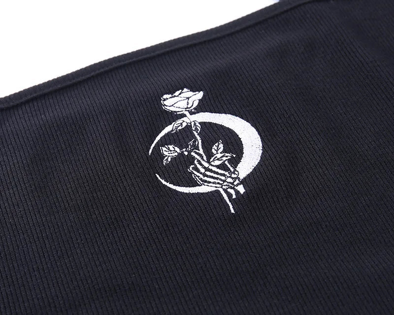 Gothic Crop Cami Top