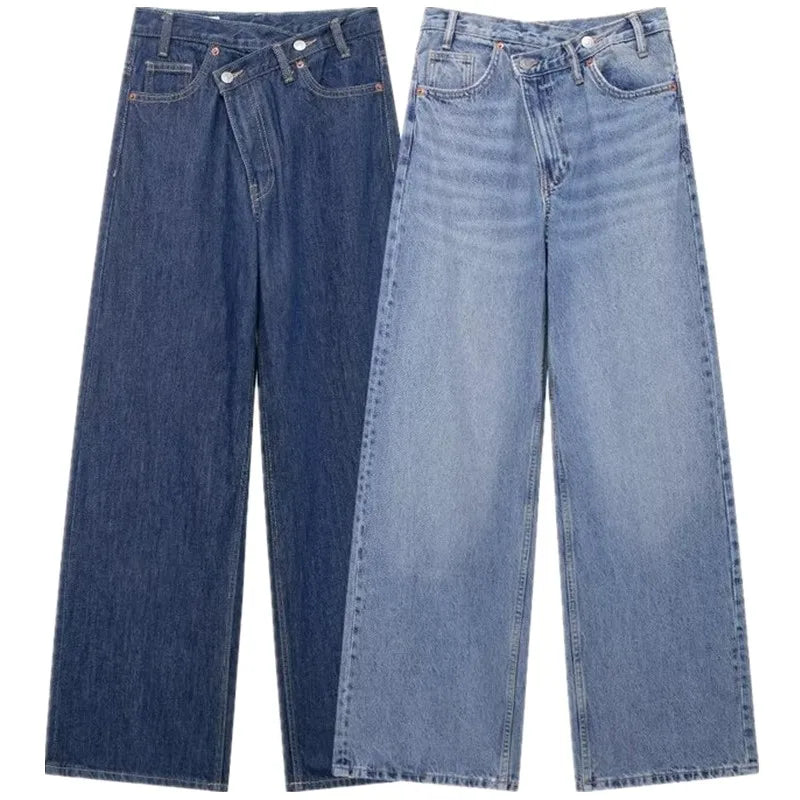 High Waist Wide Leg Jeans