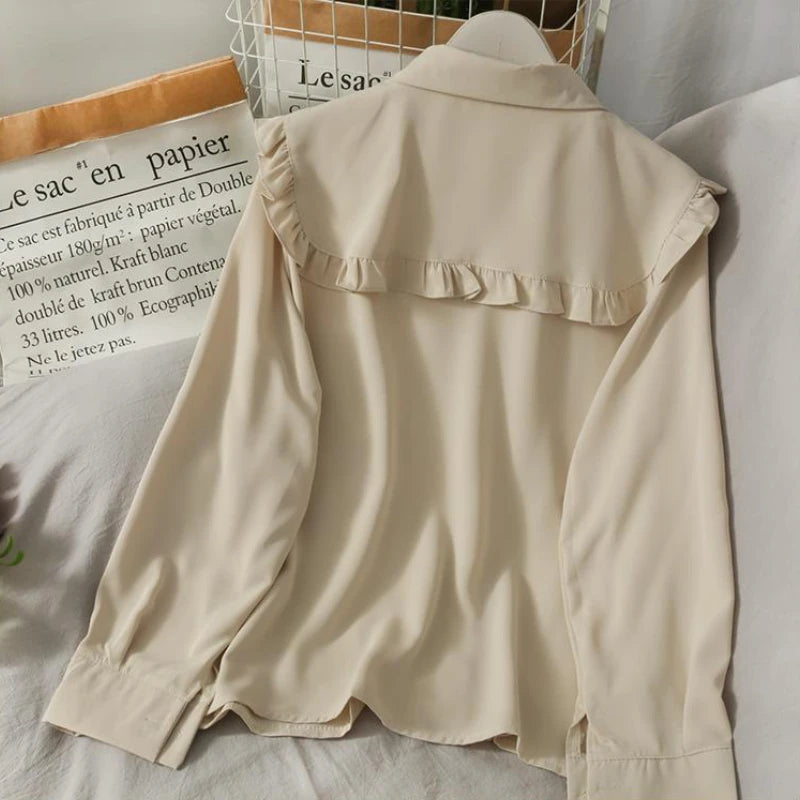 Ruffle Blouse Shirt