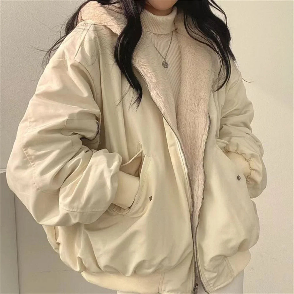 Hooded Shearling Jacket