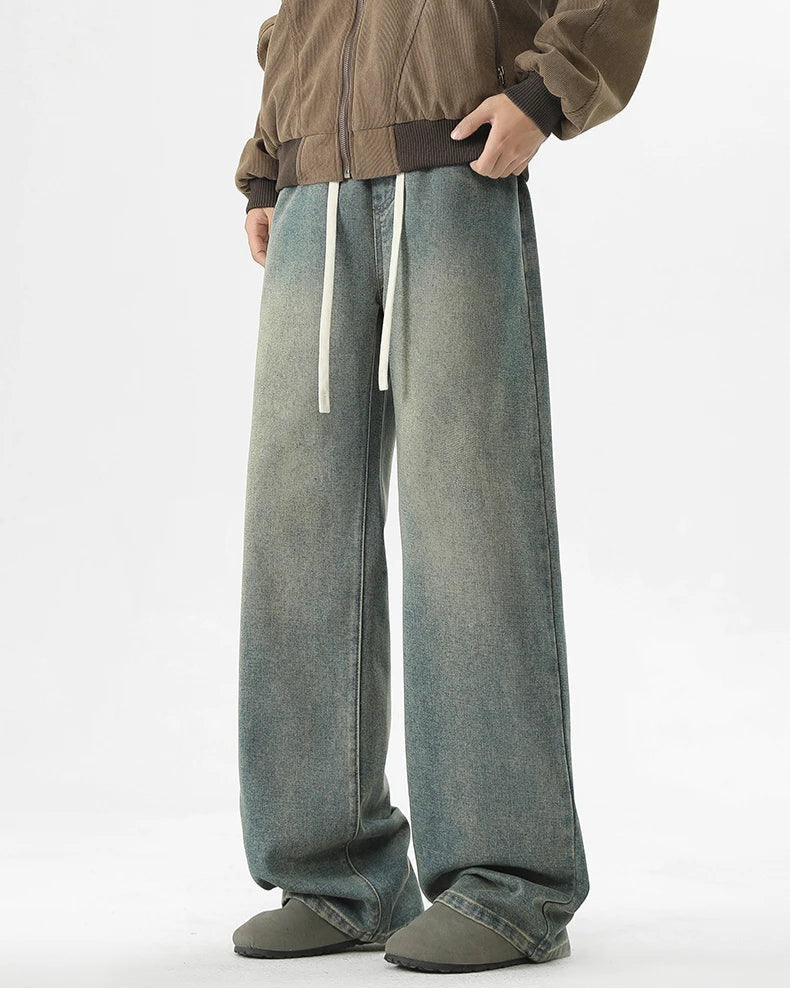 Distressed Loose Jeans