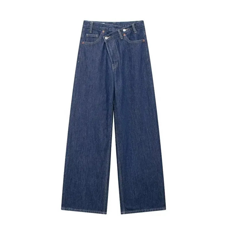 High Waist Wide Leg Jeans