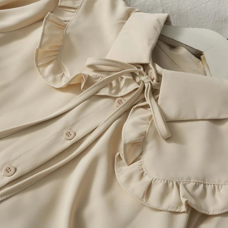 Ruffle Blouse Shirt