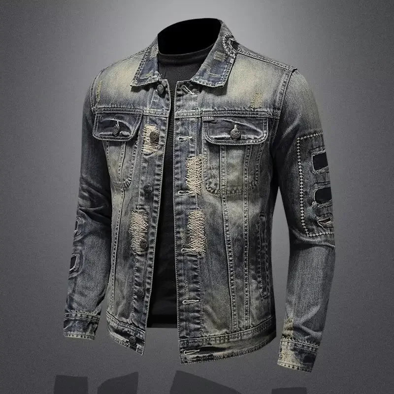 Denim Cargo Jacket