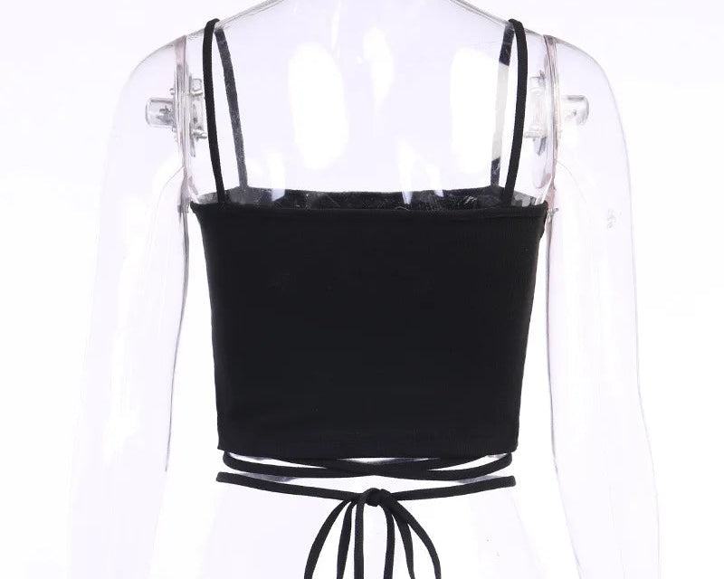 Gothic Crop Cami Top
